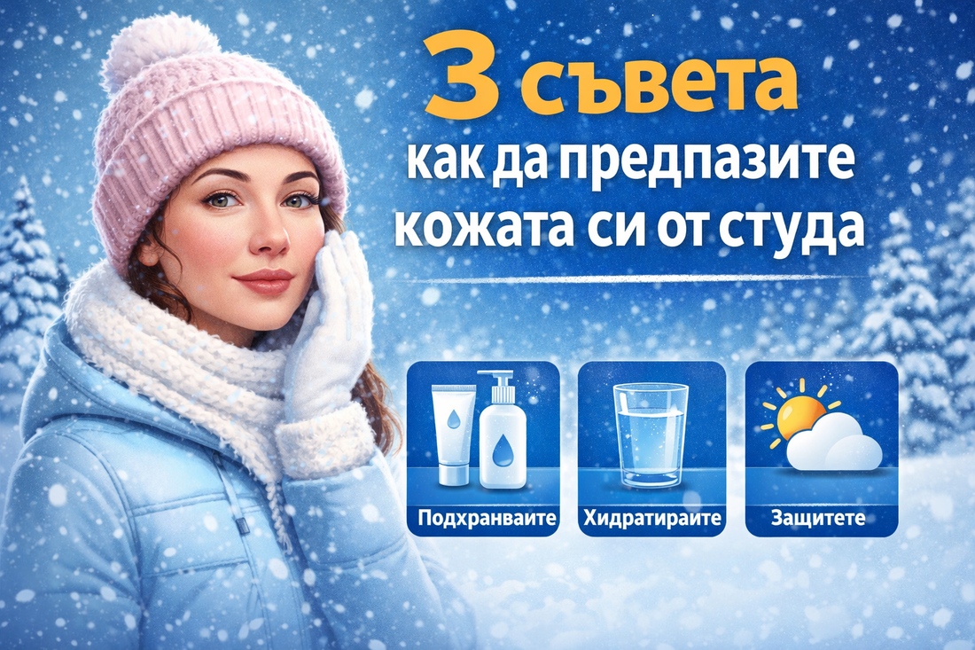 3 съвета как да предпазите кожата си от студа