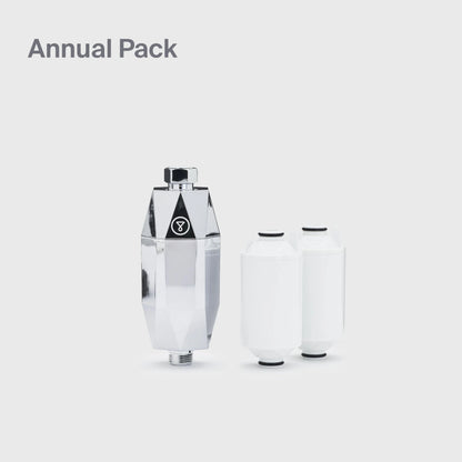 ShowerPro Diamond & 2 refills Annual pack
