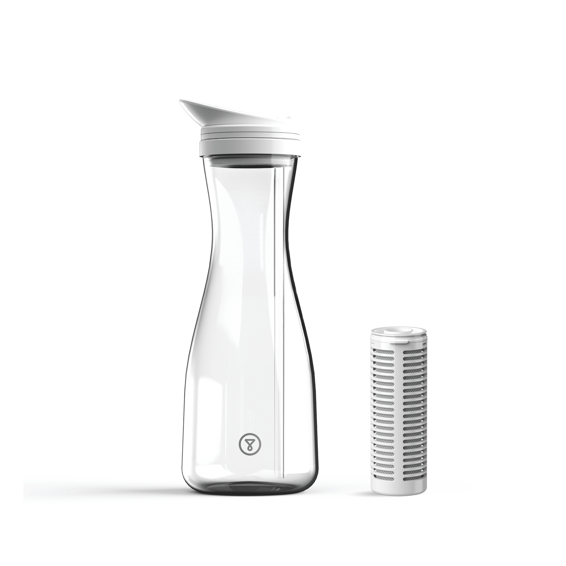 Glass Water Filter Jug 
