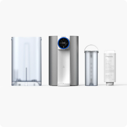 Components of the Countertop RO SMR™ water purifier for countertops